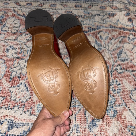 The Office of Angela Scott Miss Cleo Pointed Toe Loafer Pump SZ 39.5 NIB - Picture 8 of 10